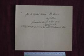 Receipt from N. Schmidt about payment for wine dated September 15, 1916