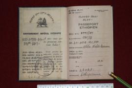Passport from Ethiopian State sent to Wäldä Maryam