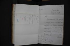 Dispatch Nr. 22 dated 17 May 1898, from John Dickson, Consul to Philip Currie, Ambassador