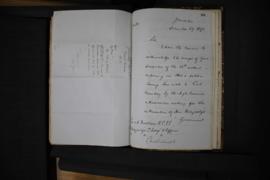 Dispatch Nr. 84 dated 27 December 1893, from John Dickson, Consul to Francis Clare Ford, Ambassador