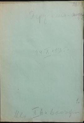 Document dated November 5, 1889