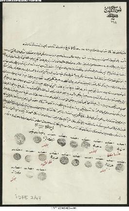 Dosya 3, Gömlek 44, May 15, 1895 (Gregorian calendar) - 20 Zilkade 1312 (Ottoman religious calendar)