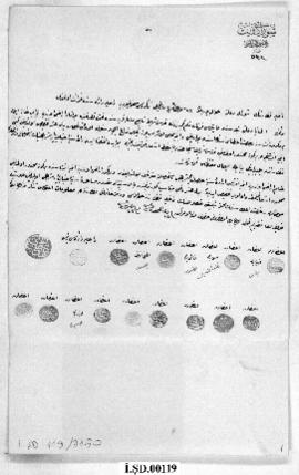 Dosya 119, Gömlek 7150, June 18, 1892 (Gregorian calendar) - 22 Zilkade 1309 (Ottoman religious c...