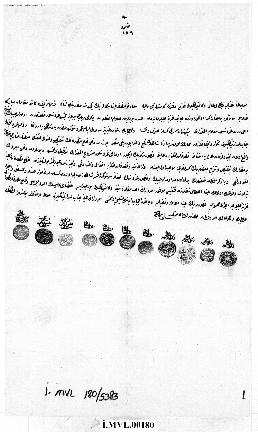 Dosya 180, Gömlek 5383, August 29, 1850 (Gregorian calendar) - 20 Şevval 1266 (Ottoman religious ...