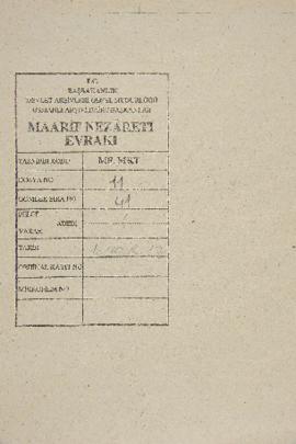 Dosya 11, Gömlek 41, June 11, 1873 (Gregorian calendar) - 15 Rebinlahir 1290 (Ottoman religious c...