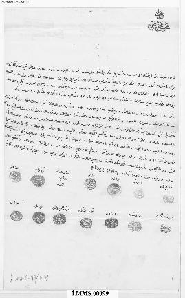 Dosya 99, Gömlek 4171, June 25, 1888 (Gregorian calendar) - 15 Şevval 1305 (Ottoman religious cal...