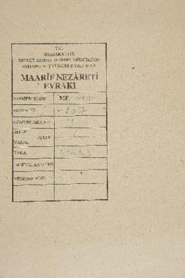 Dosya 107, Gömlek 3, March 05, 1889 (Gregorian calendar) - 3 Recep 1306 (Ottoman religious calendar)