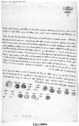 Dosya 96, Gömlek 5687, April 21, 1889 (Gregorian calendar) - 20 Şaban 1306 (Ottoman religious cal...