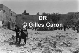 The rubble of the Maghreb district