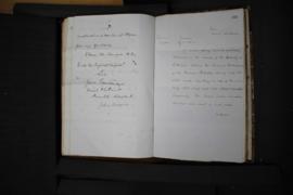 Telegram dated 27 October 1893, from John Dickson, Consul to Arthur Nicolson, Chargé d'affaires